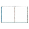 Elizabeth Weekly/Monthly Planner, 11 x 8.5, Floral Artwork, Blue Cover, 12-Month  (Jan-Dec): 2026