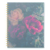 Midnight Garden Weekly/Monthly Planner, 11 x 8.5, Floral Artwork, Black/Pink/Green Cover, 12-Month (Jan-Dec): 2026