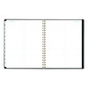 Signature Collection Weekly/Monthly Planner, 11 x 8.5, Black Cover, 12-Month (Jan-Dec): 2026