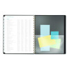 Signature Collection Weekly/Monthly Planner, 11 x 8.5, Black Cover, 12-Month (Jan-Dec): 2026