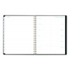 Signature Collection Weekly/Monthly Planner, 11 x 8.5, Black Cover, 12-Month (Jan-Dec): 2026