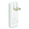 Flat One-Port Usb-C Wall Charger With Gan Technology, White