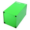 29 Gallon Trash/Recycling Cans, Steel, Blue Cans/Bottles Recycling Can, Green Compost Can, Black Trash Can With Square Lids