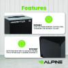 29 Gallon Trash/Recycling Cans, Steel, Black Cans/Bottles Recycling Can With Mixed Lid