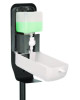 Automatic Foam Hand Sanitizer/Soap Dispenser With Floor Stand, 40 Oz, 4.48 x 6 x 45, White