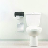 Side-By-Side Double Roll Toilet Tissue Dispenser, 6.3 x 6.3 x 10.3, Gray