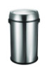 17 Gal Stainless Steel Swivel Trash Can Cover, 15.7 x 15.67 x 15.67, Silver