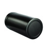 27 Gallon Stainless Steel Commercial Indoor Trash Can, Black