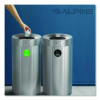 27 Gallon Stainless Steel Compost Bin And Trash Can, Brushed Stainless Steel