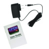 Led Programmable Message Board Open Sign, 22 x 13, Black Frame, Blue/Red Graphics