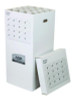 16 Slot Blueprint Rolled File Upright Storage Box, 16 Compartments, 17.5 x 17.5 x 37, White