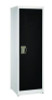 Steel Storage Locker, 1 Compartment, 15 x 15 x 48, Black