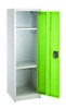 Steel Storage Locker, 1 Compartment, 15 x 15 x 48, Green