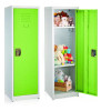 Steel Storage Locker, 1 Compartment, 15 x 15 x 48, Green