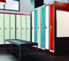 Steel Storage Locker, 1 Compartment, 12 x 12 x 72, Misty Green