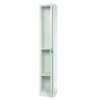 Steel Storage Locker, 1 Compartment, 12 x 12 x 72, Misty Green
