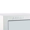 Steel Storage Locker, 4 Compartment, 12 x 12 x 72, White