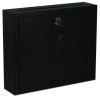 Large Size Steel Multi-Purpose Secure Drop Box, 12 x 3 x 10, Black