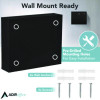 Large Size Steel Multi-Purpose Secure Drop Box, 12 x 3 x 10, Black