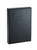 Large Wall Mounted Weatherproof Steel Secure Drop Box, 11 x 2.4 x 16, Black