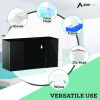 Acrylic Glove Dispenser, Single Box Capacity, 10.2 x 3.5 x 5.3, Black