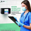 Acrylic Glove Dispenser, Single Box Capacity, 10.2 x 3.5 x 5.3, Black