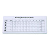 Plastic Bowling Pin Set, White, 10/Set