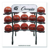 3-Tier Pro Basketball Rack, Metal, 220 Lb Capacity, 8 x 60 x 48, Silver