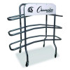3-Tier Pro Basketball Rack, Metal, 220 Lb Capacity, 8 x 60 x 48, Silver