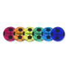Ultra Foam Soccer Ball Set, 8" Diameter, Assorted Colors, 6/Set