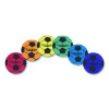 Ultra Foam Soccer Ball Set, 8" Diameter, Assorted Colors, 6/Set