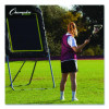 Deluxe Lacrosse Ball Rebounder, 6 Ft  x 3 Ft, 1.5" Dia Frame