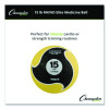 Rhino Elite Medicine Ball, 15 Lb, Yellow