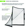 Rhino Flex Lacrosse Goal, 6 Ft x 6 Ft, 1" Dia Frame