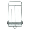 Scooter Storage Cart, Metal, 132 Lb Capacity, 16 x 32 x 48, Silver