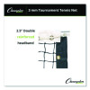 Tournament Tennis Net, 3 Mm Braided Polyethylene, 42 Ft x 3.5 Ft,