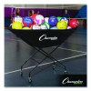 Pro Collapsible Volleyball Cart, 23" x 55" x 41", Black