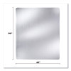 Duramat Moderate Use Chair Mat For Low Pile Carpeting, Dock Delivered, Beveled Edges, 46" x 60", Clear, 50/Pallet