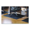 Economat Hard Floor Chair Mat For Hard Floors, Rectangular, 45" x 53", Black