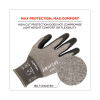 Proflex 7072 Ansi A7 Nitrile-Coated Cr Gloves, En388: 4X44F, 9" Long, X-Large, Gray, Pair