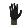 Proflex 7042 Ansi A4 Nitrile-Coated Cr Gloves, En388: 4X41D, 9" Long, Medium, Green, 12 Pairs