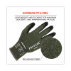 Proflex 7042 Ansi A4 Nitrile-Coated Cr Gloves, En388: 4X41D, 9" Long, Large, Green, Pair