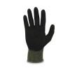 Proflex 7042 Ansi A4 Nitrile-Coated Cr Gloves, En388: 4X41D, 9" Long, Large, Green, Pair