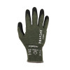 Proflex 7042 Ansi A4 Nitrile-Coated Cr Gloves, En388: 4X41D, 9" Long, Large, Green, Pair