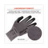 Proflex 7000 Nitrile-Coated Gloves Microfoam Palm, En388: 4121A, 9" Long, Large, Gray, 12 Pairs