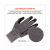 Proflex 7000 Nitrile-Coated Gloves Microfoam Palm, En388: 4121A, 9" Long, Large, Gray, Pair