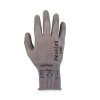 Proflex 7024 Ansi A2 Pu Coated Cr Gloves, En388: 4X42B, 9" Long, Small, Gray, 12 Pairs