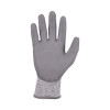 Proflex 7030 Ansi A3 Pu Coated Cr Gloves, En388: 4X42C, 9" Long, Medium, Gray, Pair