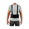 Proflex 1625 Elastic Back Support Brace, X-Small, 20" To 25" Waist, Black