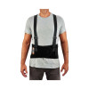Proflex 1100Sf Standard Spandex Back Support Brace, 2X-Large, 42" To 46" Waist, Black